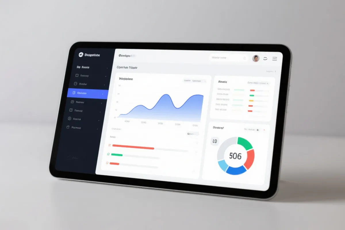 Analytics dashboard