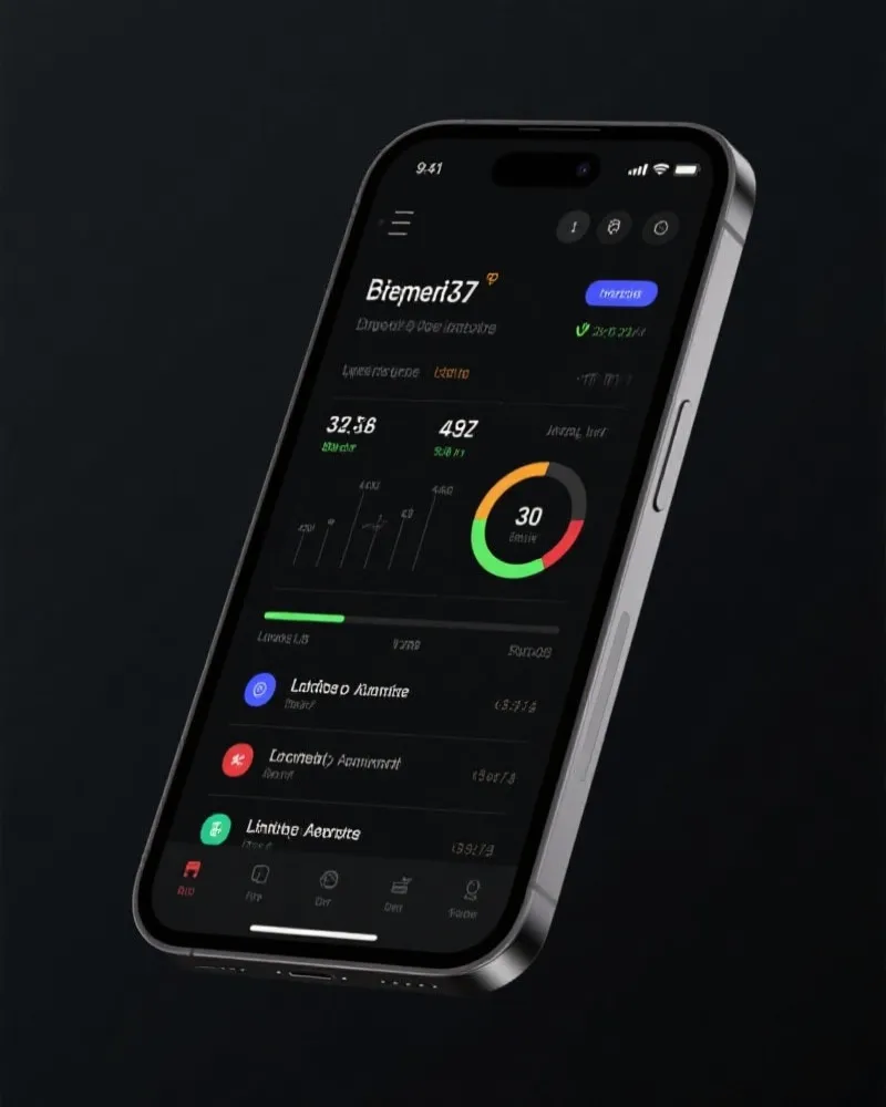 WNBA实时数据App界面